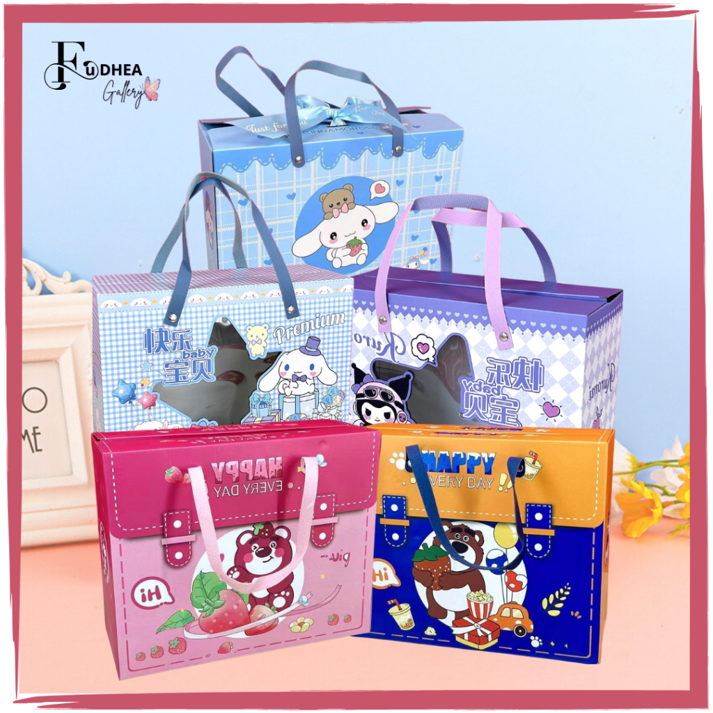 

FDG Paperbag Ulang Tahun Anak Tebal Variasi Kartun Anak/ Goodiebag Ulang Tahun Anak PP36