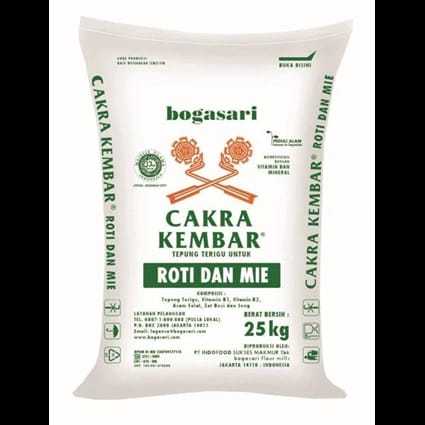 

TEPUNG TERIGU CAKRA KEMBAR BOGASARI BEST QUALITY