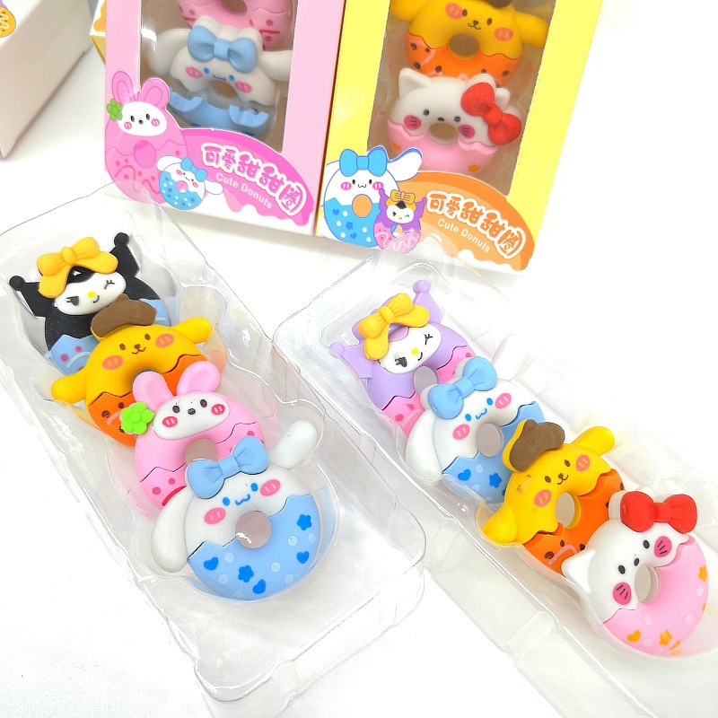 

LUCKY CAT - PENGHAPUS 3D DONUT SANRIO | PENGHAPUS PENSIL 3D | PERLENGKAPAN ALAT TULIS SEKOLAH | ALAT TULIS SEKOLAH | PERALATAN TULIS | ERASER 3D SANRIO | MELODY | KUROMI | POMPOMPURIN | CINAMORROL | PENGHAPUS SANRIO | PENGHAPUS PENSIL MOTIF WARNA WARNI