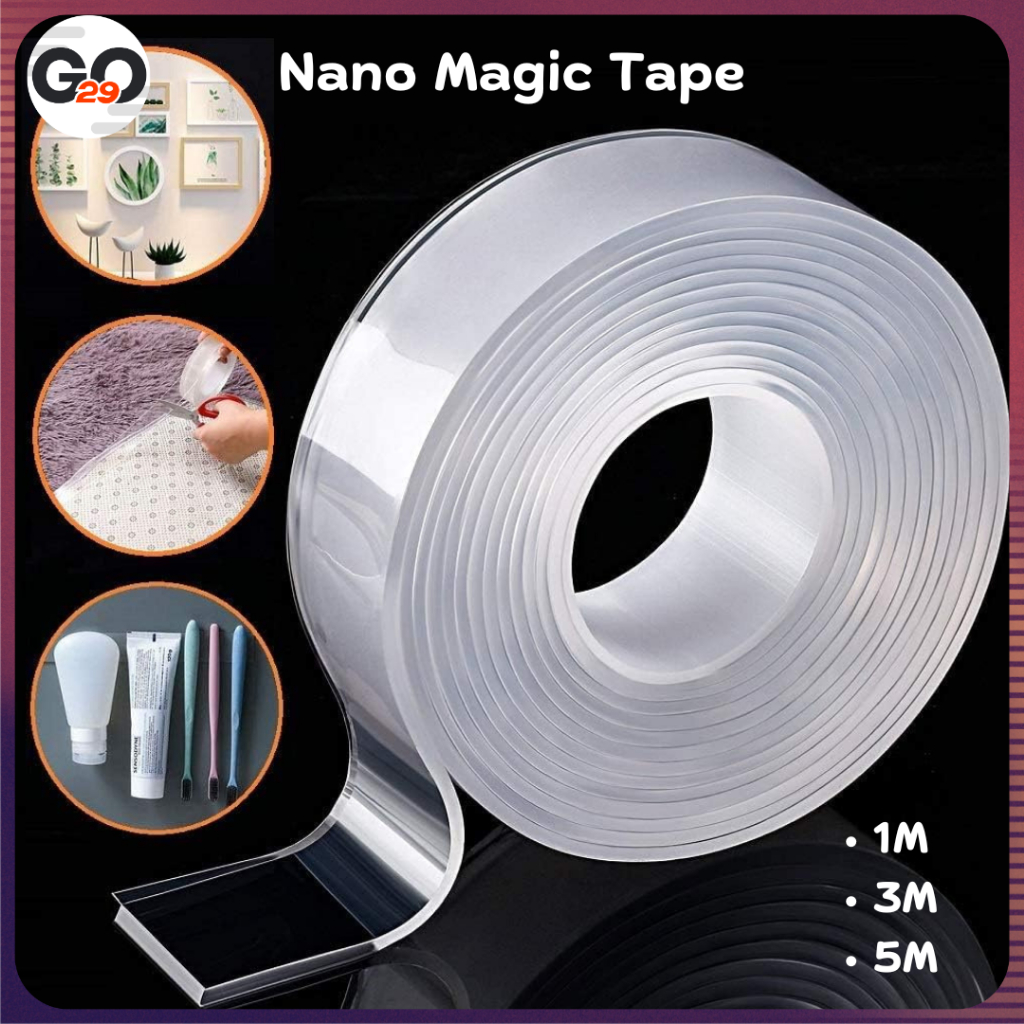 Nano Magic Tape Nano Double Side Tape Double Tape Transparan