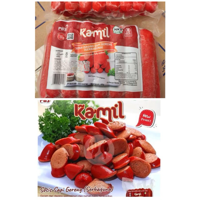 

Frozen food Sosis Kamil 450g enak murah (Khusus Jatim)