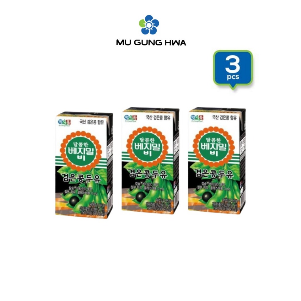 

Vegemil Sweet B Blackbean Soymilk 190ml/3pcs