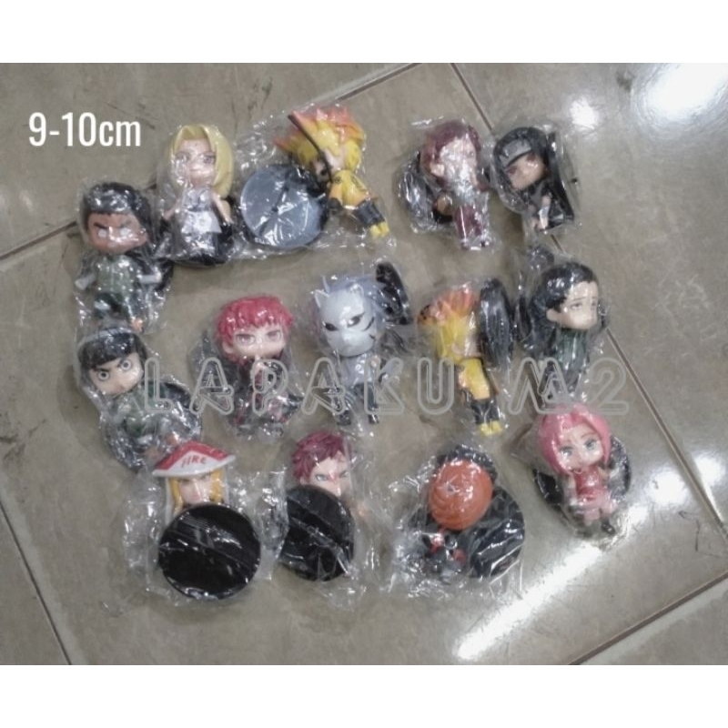 Figure Naruto Shipudden Anime Naruto Miniatur Pajangan Topper