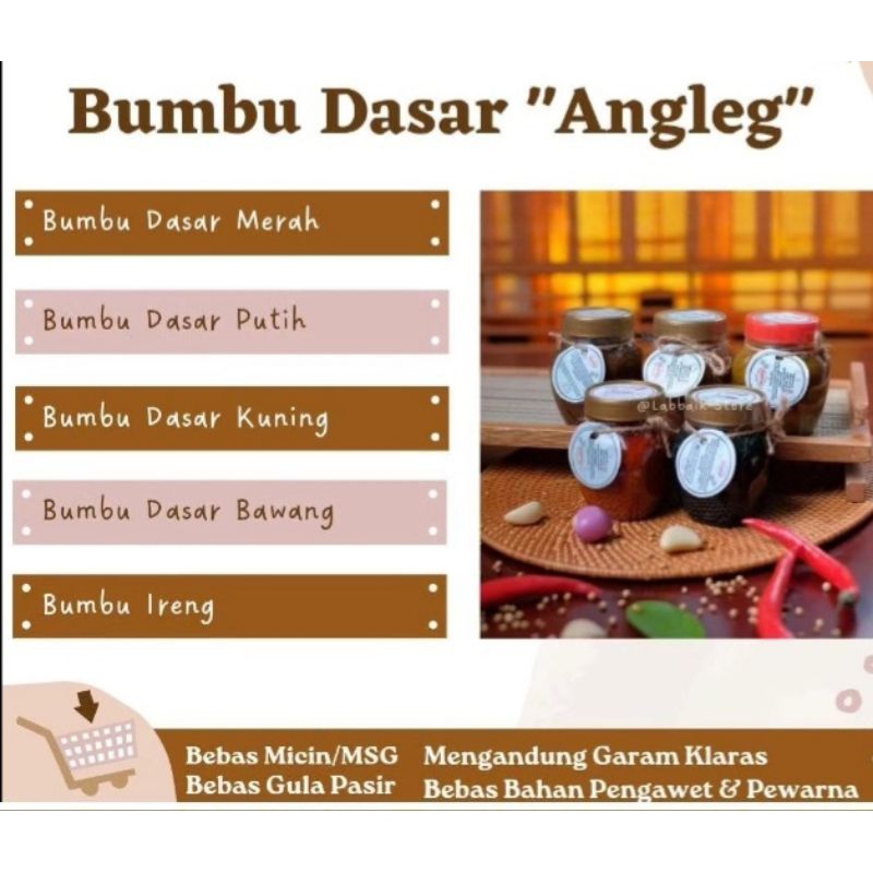 

Instan Cooking Seasoning Bumbu Masak Instan Angleg 200gr