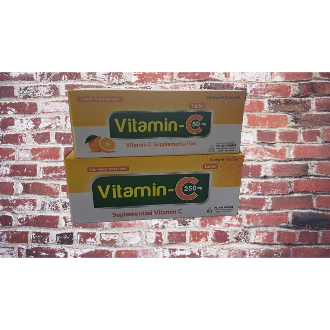 VITAMIN C 50MG, 250MG AFI