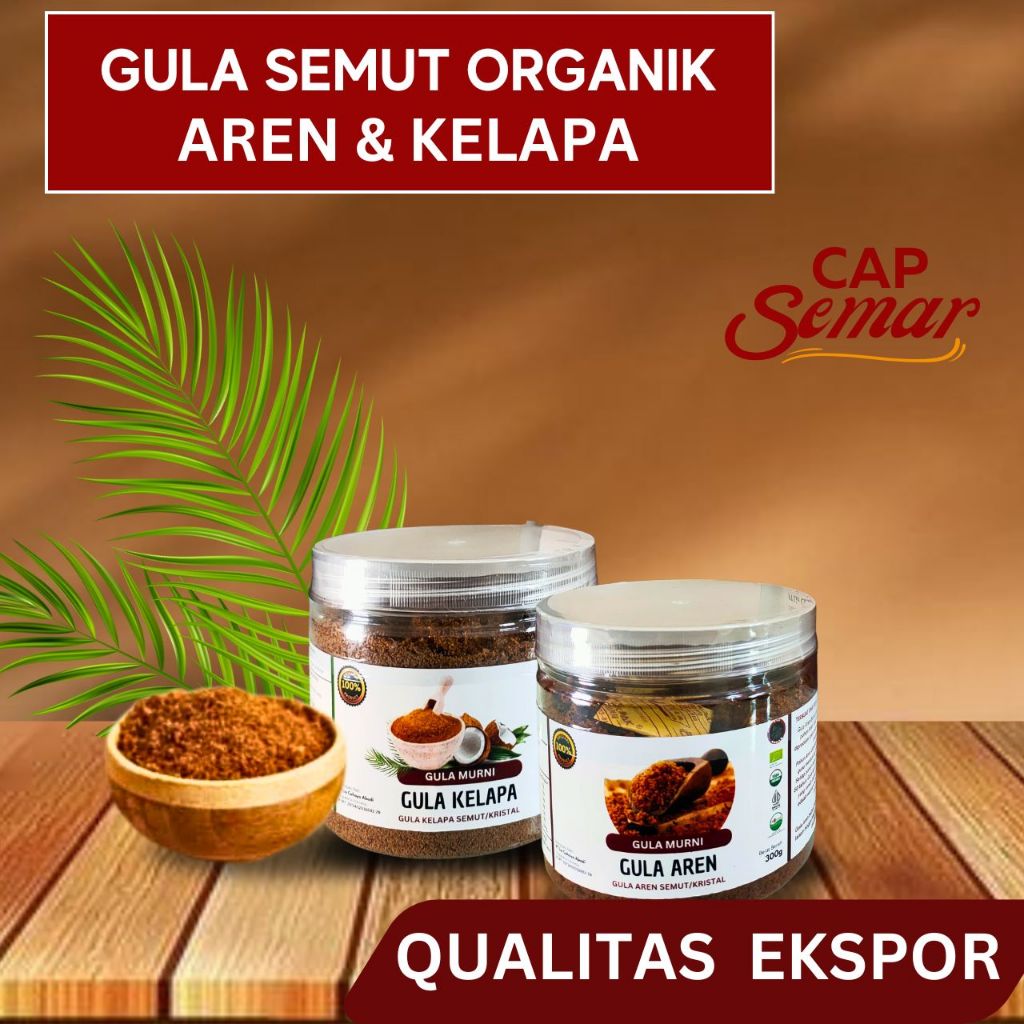 

[ PAKET BUNDLING ] Gula Semut Aren & Kelapa Organik ASLI Nira Murni | Gula Sehat untuk Diet Kualitas Premium