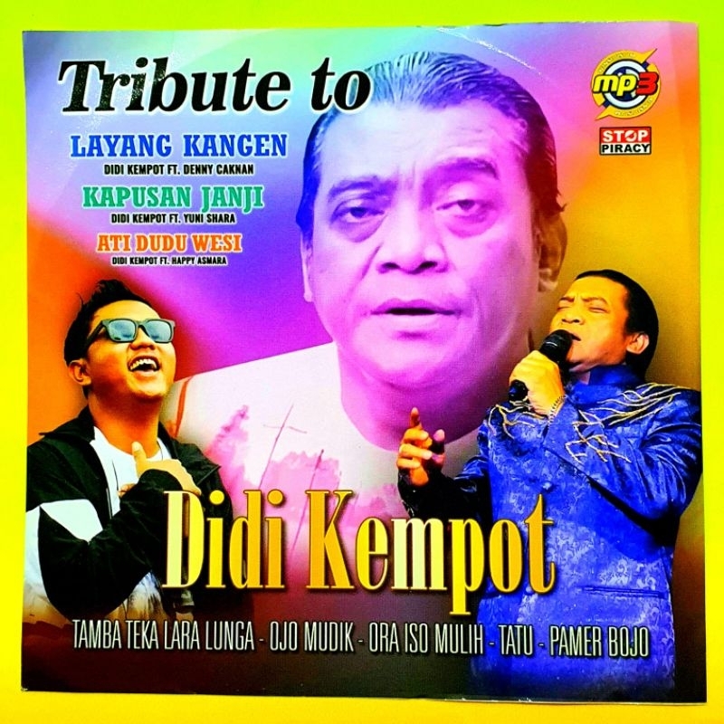 KASET MP3 DIDI KEMPOT - KASET DANGDUT KOPLO JAWA