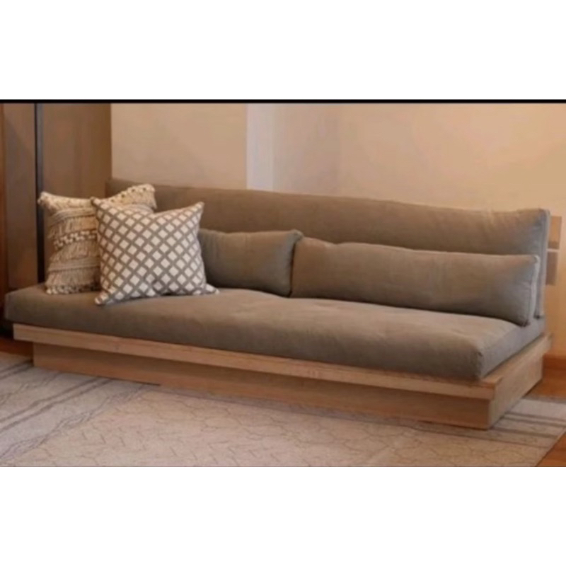 Kursi sofa Tamu scandinavian sofa tamu retro jati