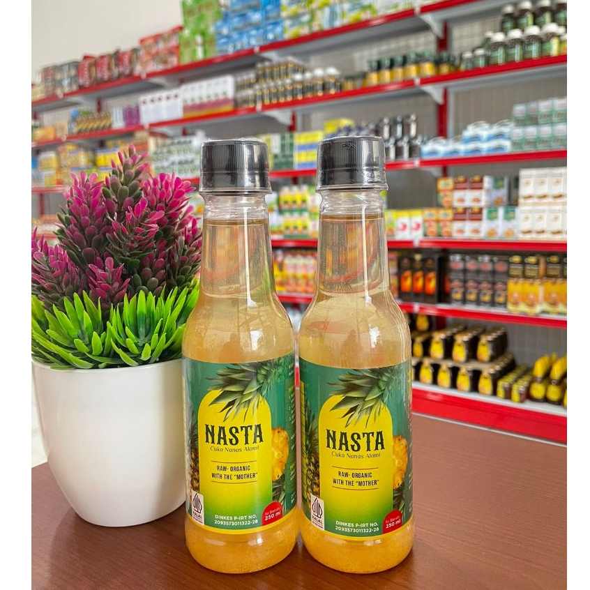 

Cuka Nanas Alami NASTA 250ml | Raw Organic With The Mother