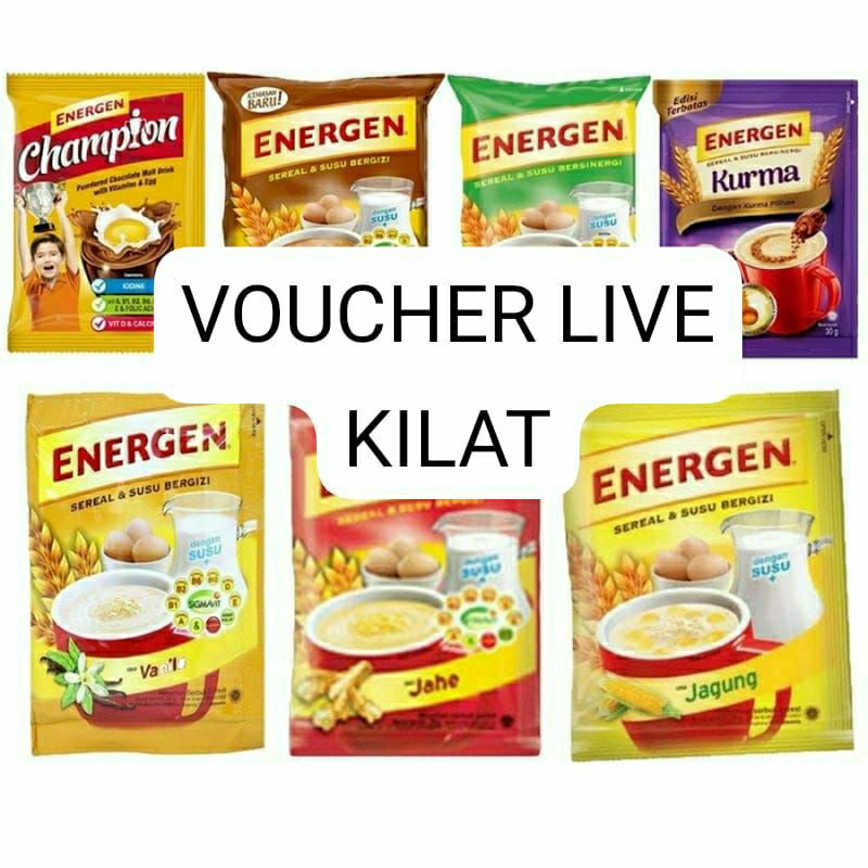 

10sachet ENERGEN SEREAL