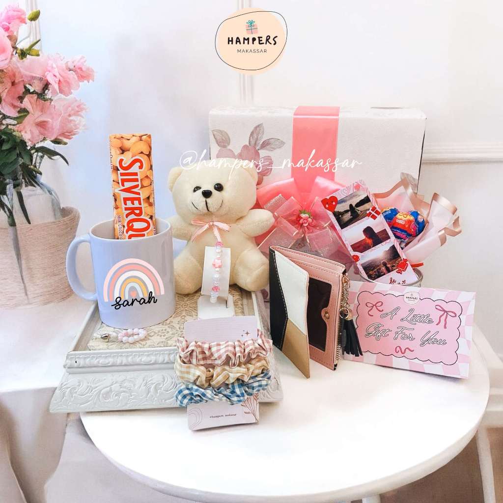 HAMPERS CEWE / HADIAH ULTAH CEWE / HAMPERS BIRTHDAY CEWEK / HADIAH ANNIVERSARY / HADIAH GRADUATION W