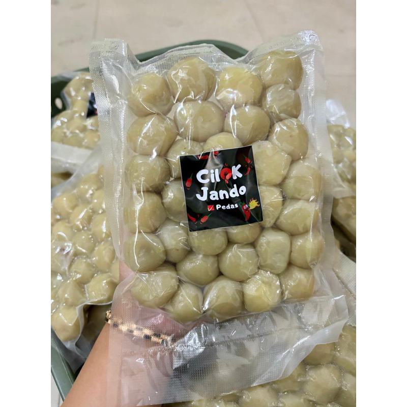 

Cilok mentah Jando Rasa Original isi 32pcs Frozen Food