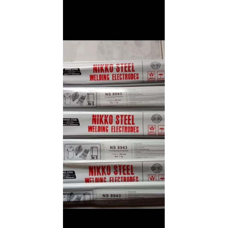 KAWAT LAS NIKKO STEEL NS-8943 Cast Iron Ancuran Size,3,2MM