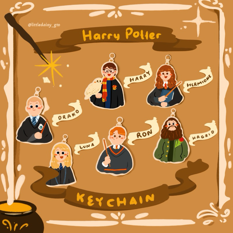 Keychain Harry Potter