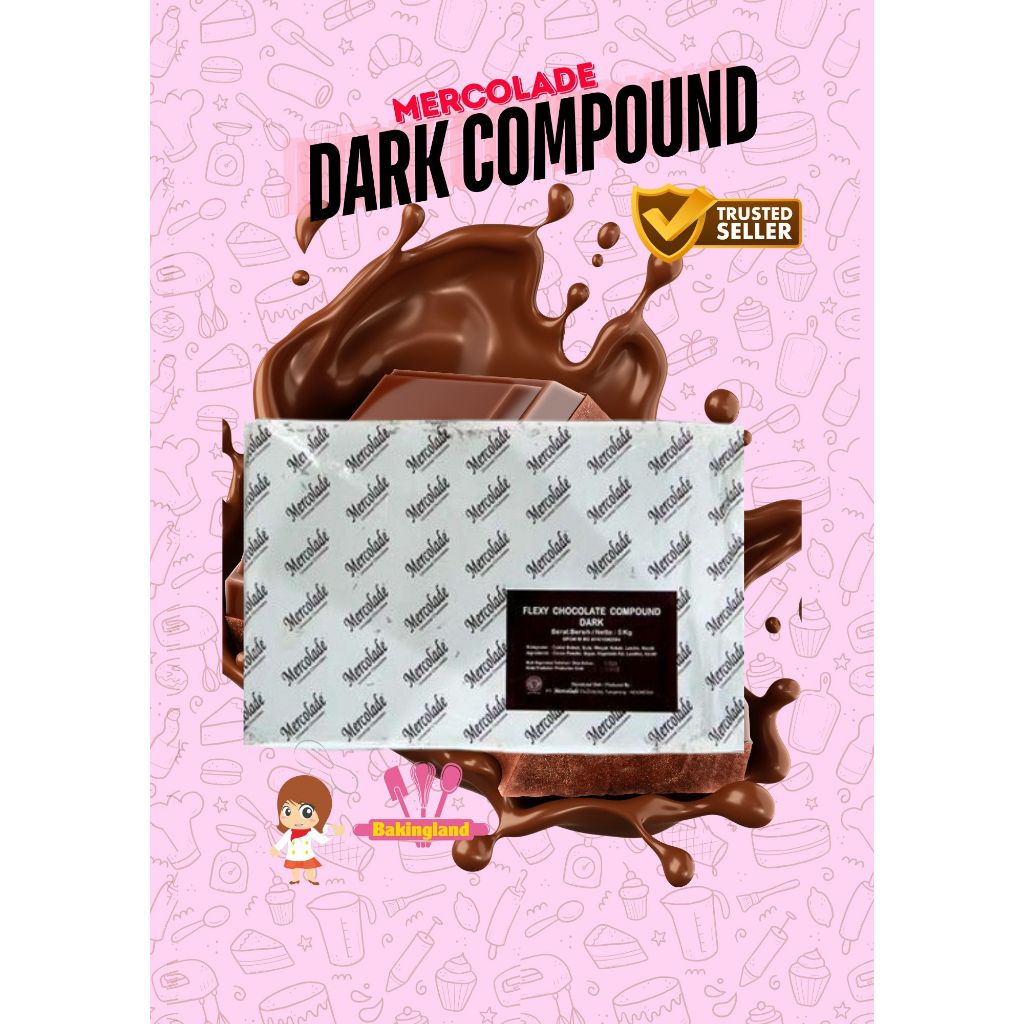 

mercolade coklat dark per 500gr