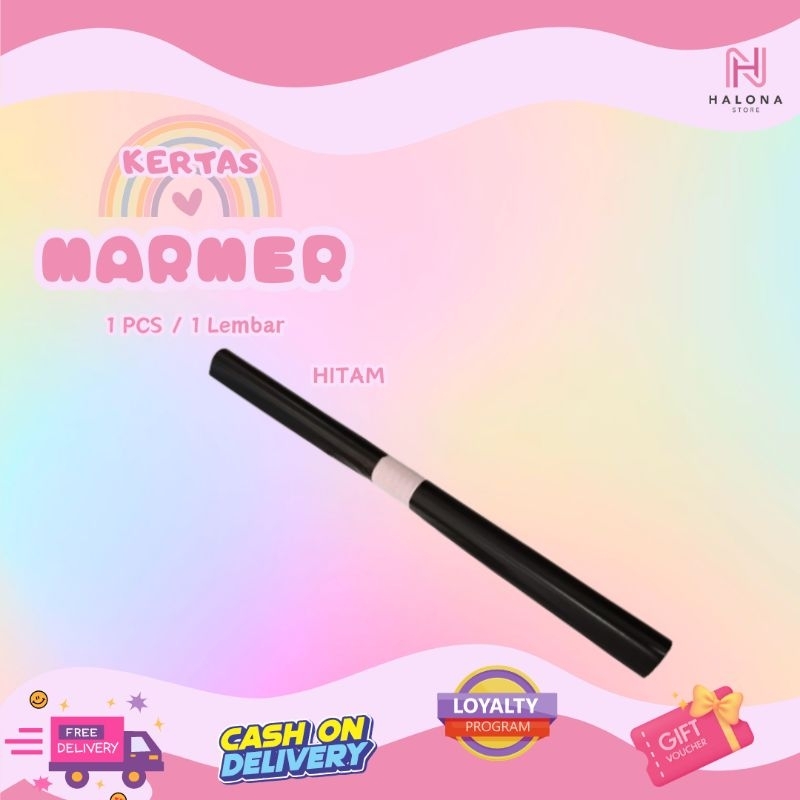 

1 Lembar Kertas Marmer