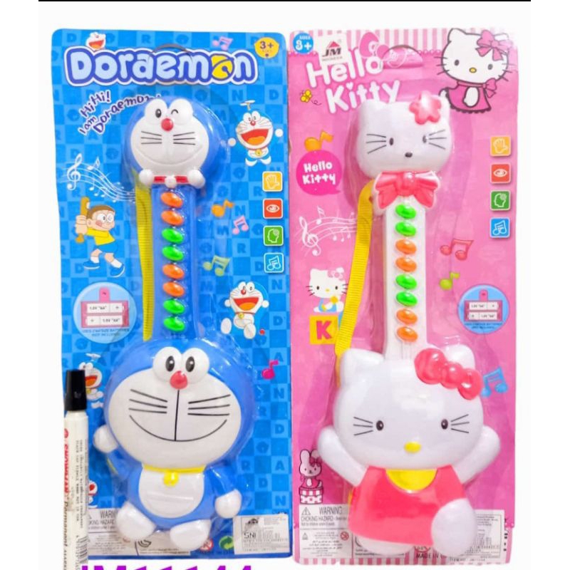 mainan gitar karakter / mainan gitar plastik / mainan gitar anak anak