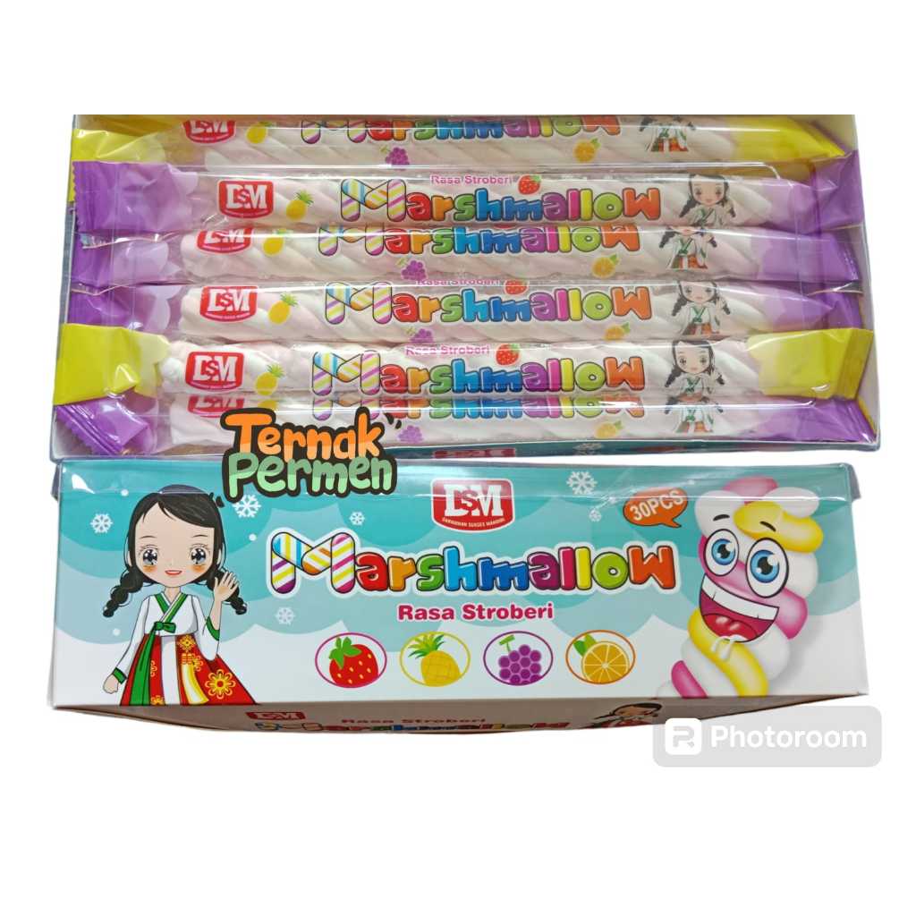 

MARSHMALLOW LONG BOX ISI 30 PCS