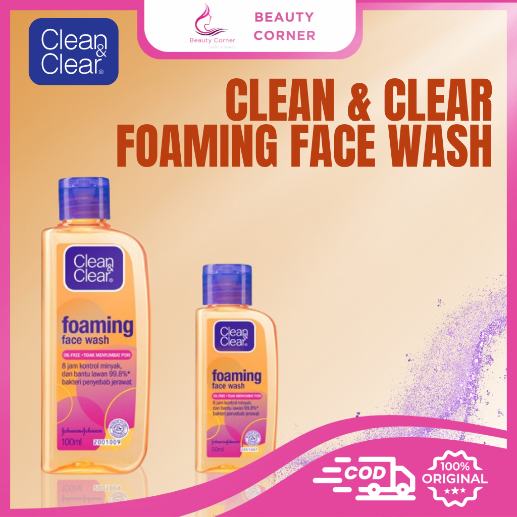 Clean & Clear Foaming Face Wash