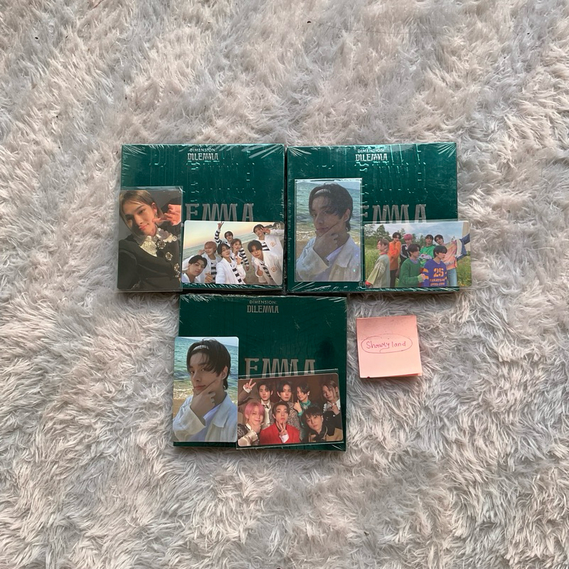 [UNSEALED] ALBUM ENHYPEN DILEMMA ESSENTIAL + PHOTOCARD SUNGHOON JUNGWON JAY NI-KI ODDYSSEUS SYCLLA