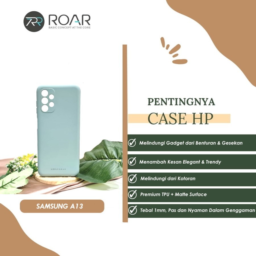 ROAR SPACE Soft Silicone Case Samsung A13