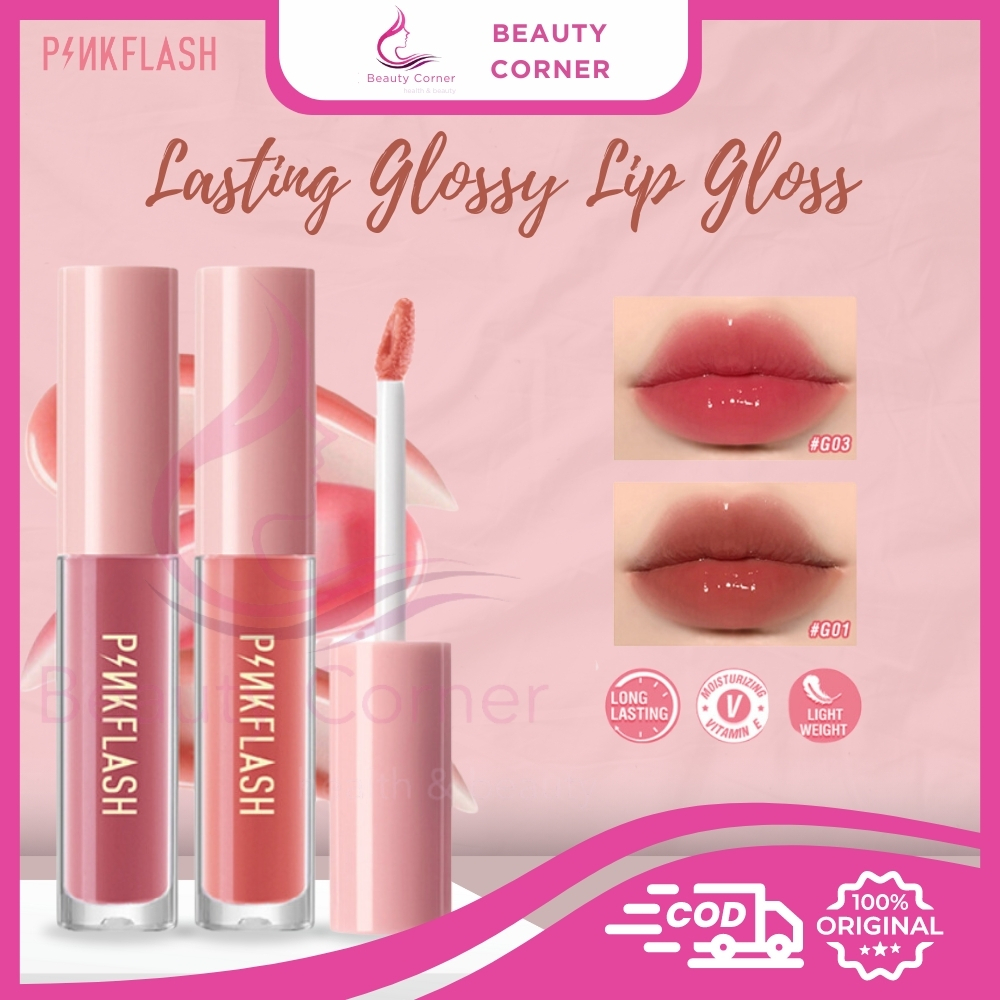 PinkFlash Lasting Glossy Lip Gloss