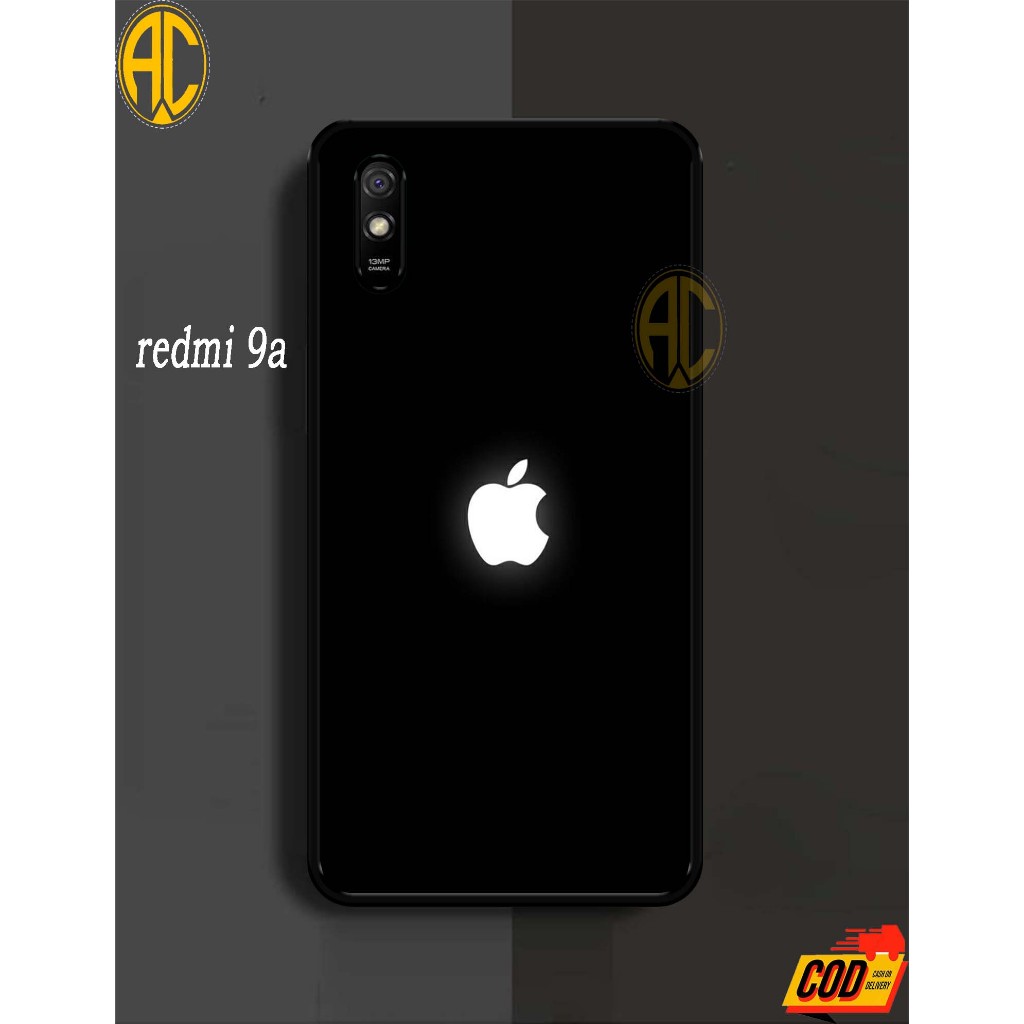 case xiaomi redmi 9a // case (iphone) softcase hp-case hp-casing hp-silikon-softcase glas kaca-softc