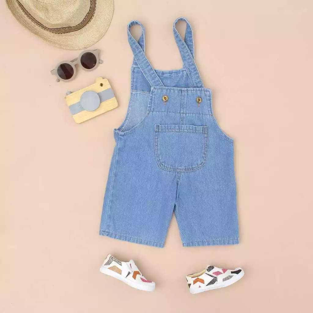 OVERALL CELANA - Overall Celana Pendek Jeans Anak 1-4 Tahun Overall Anak Laki-Laki dan Perempuan