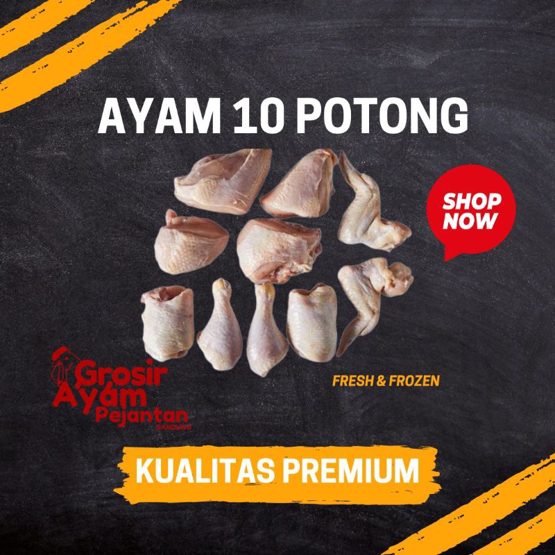 

Ayam Pejantan 10 Potong Termurah