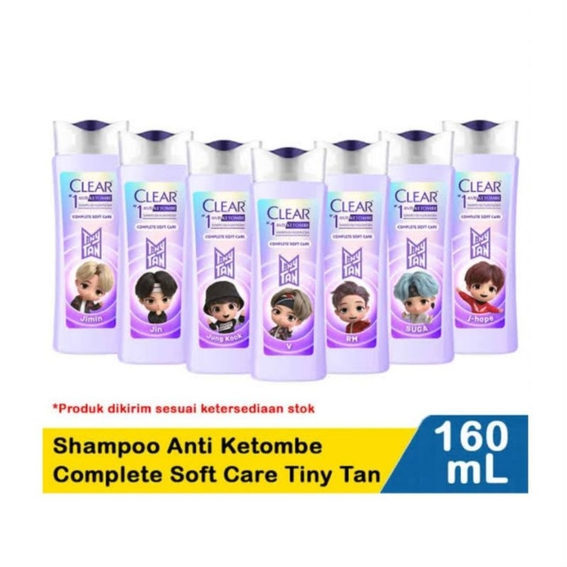 Clear Shampoo BTS Tinytan Anti Ketombe 160ml