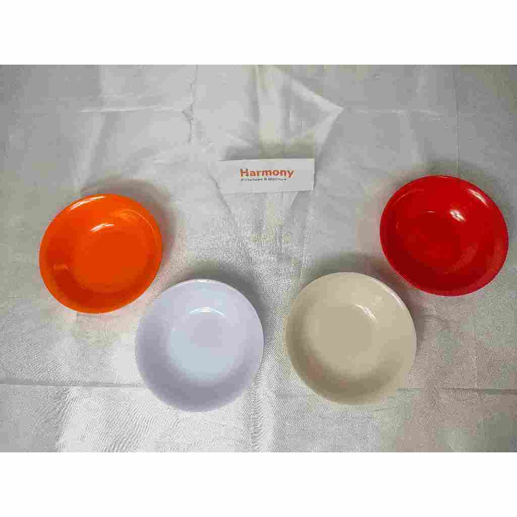 Vanda Mangkok Bakso 6" Mangkok Makan Kecil Melamin Polos Tebal