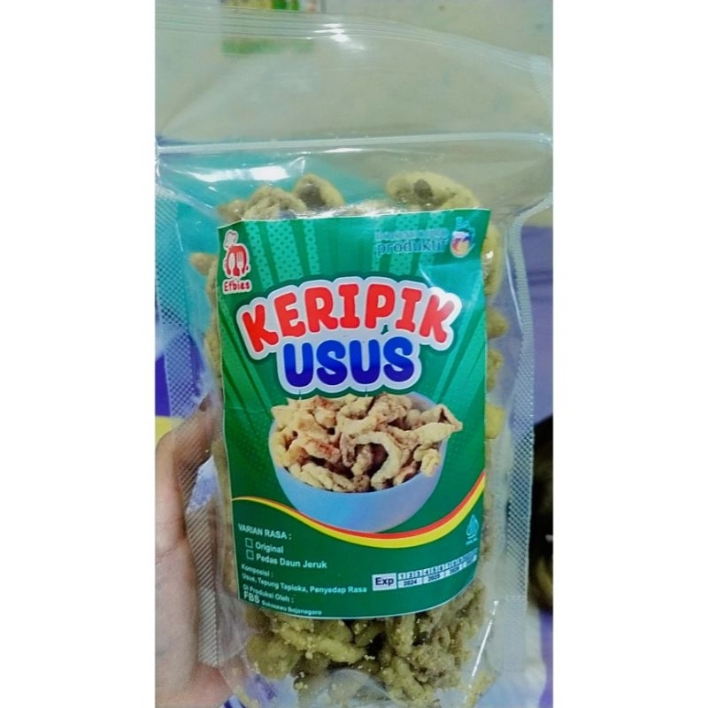 

keripik usus original