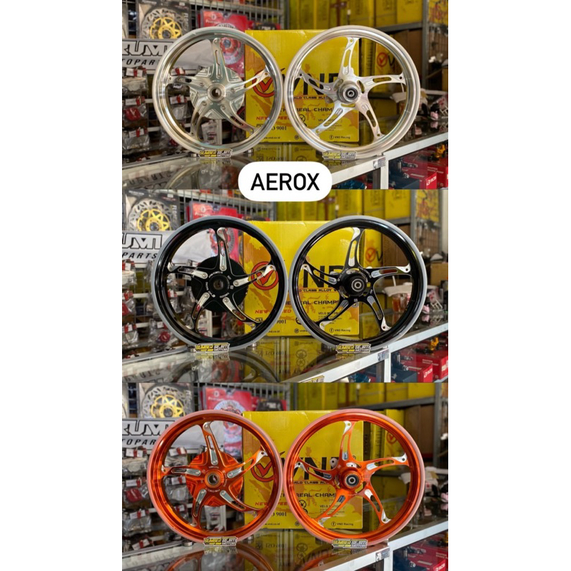 velg velk velek VND NEW SPEED NEWSPEED BINTANG LAUT PNP AEROX155 AEROX 155 NVX OLD NEW LAMA BARU SIZ