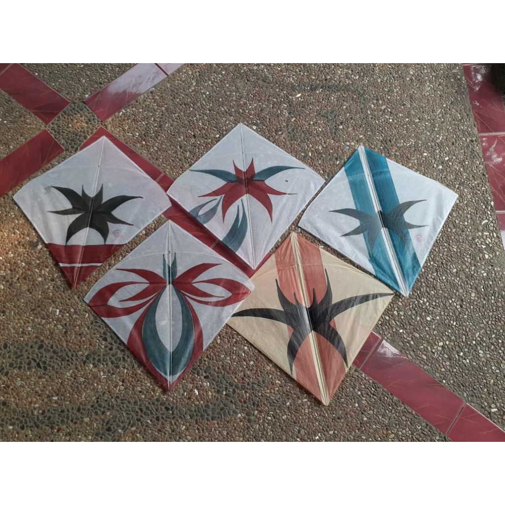 Layangan Seot Super Pulas Motif Serangga Ukuran 54