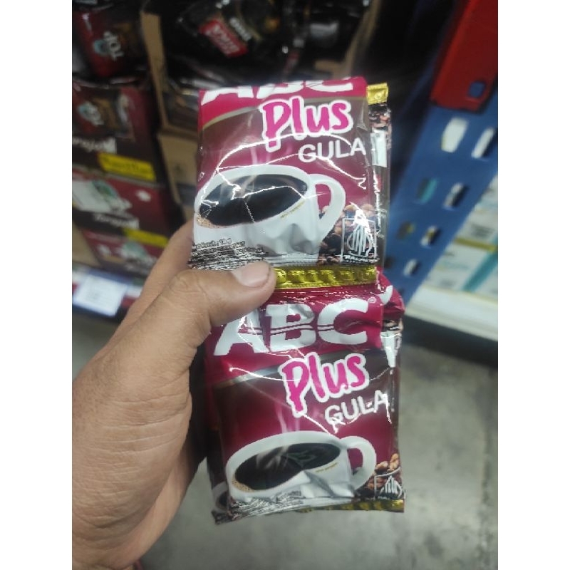 

ABC KOPI PLUS 18gram (1renteng isi 10bks)