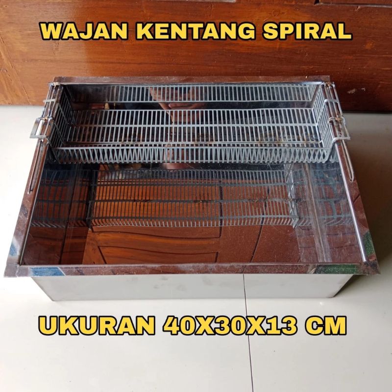 WAJAN PENGGORENGAN KENTANG SPIRAL
