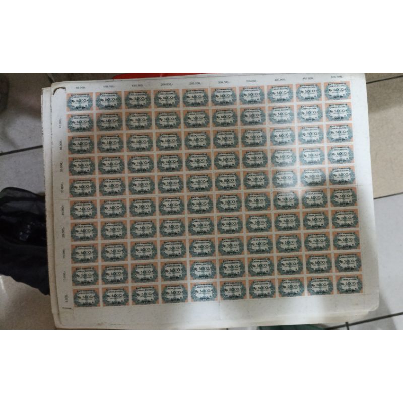 

materai bukti pembayaran televisi 5000 rupiah