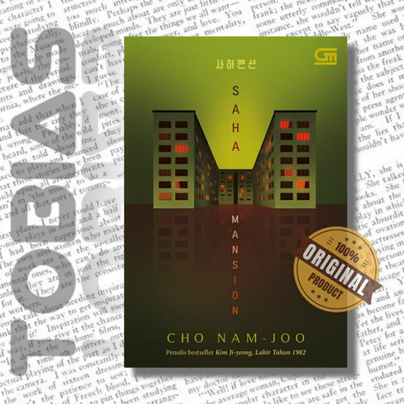 NOVEL SAHA MANSION ORIGINAL - CHO NAM-JOO GRAMEDIA BUKU ORI TERJEMAHAN KOREA BARU NEW SEGEL