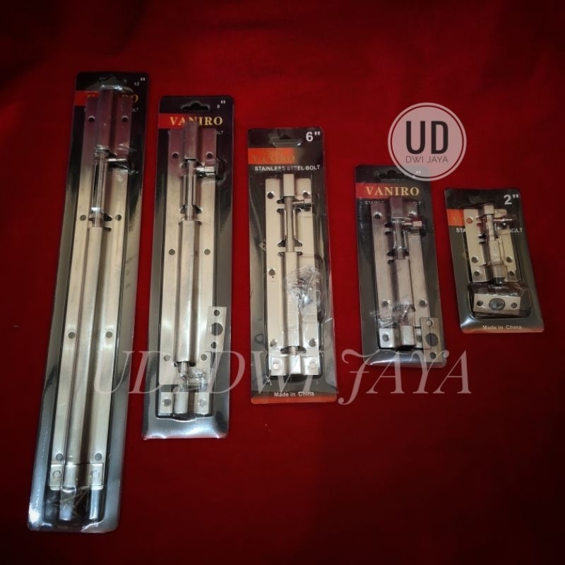 Gerendel / Grendel Stainless / Gerendel Jendela / Gerendel Pintu / Selot Jendela Stainless