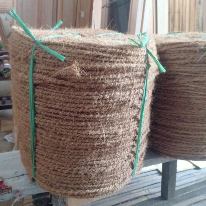 

Tali tambang serabut kelapa/aren 6mm 100m