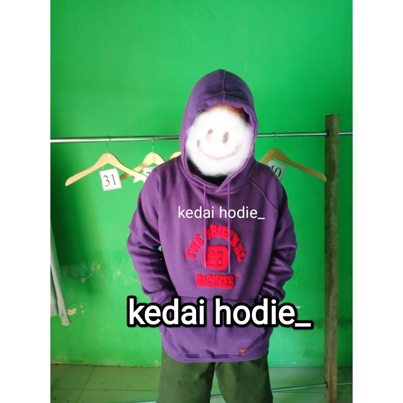 DICKIES BORDIR TOWEL UNGU (BARU/ BUKAN BEKAS)