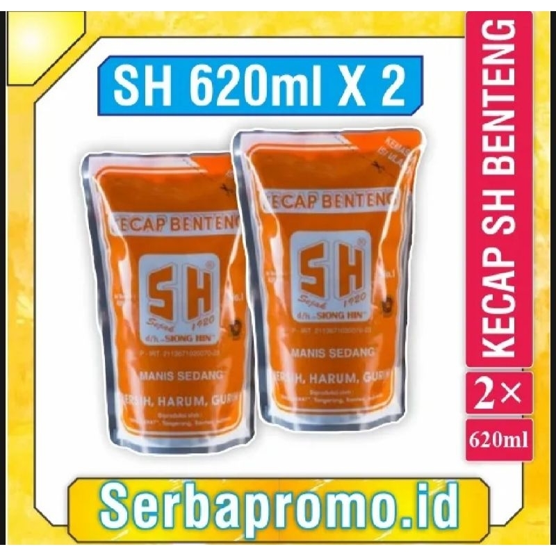 

Twin Pack - Kecap SH Pouch 620 ml