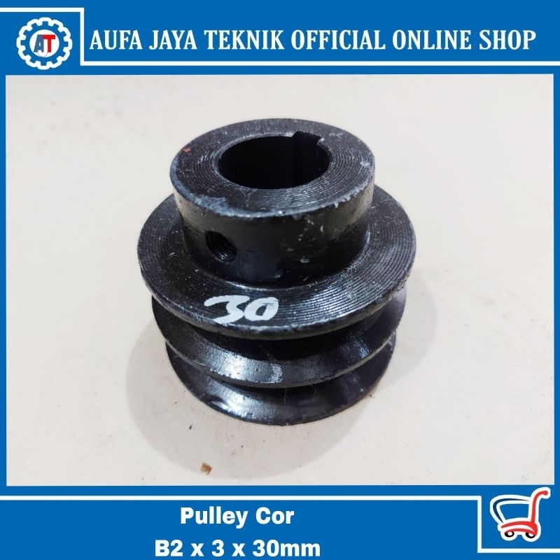 Pulley pulli cor B2 x 3 x 30mm /puli dinamo