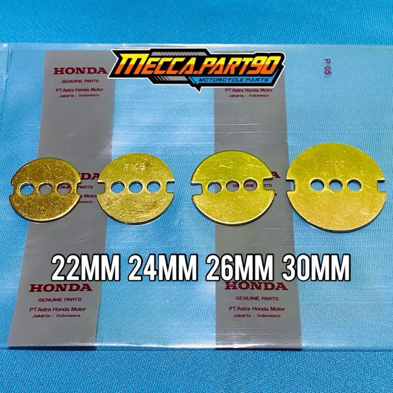 koin coin throtle body TB Honda 22mm 24mm 26mm 28mm 30mm beat scoopy vario pcx adv verza sonic cb150