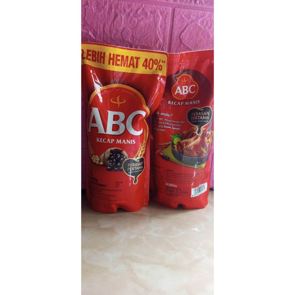 

Kecap manis ABC 700 ml Refill + extra isi 35% PROMO