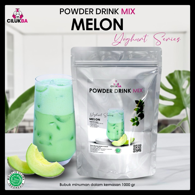 

Bubuk Minuman Rasa Melon Yoghurt 1 kg / Powder Drink Mix