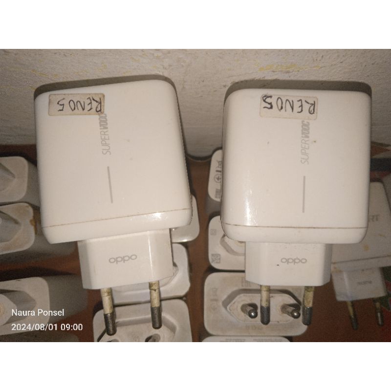 Charger ORI bekas cabutan Oppo Reno 5 65 Watt asli