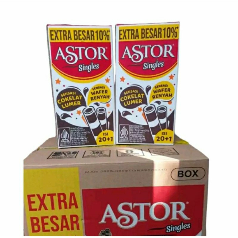 

ASTOR SINGLES WAFER STICK ISI 20 + 1 PCS | ASTOR WAFER STICK COKELAT ROLL SINGLES | PROMO | ASTOR COKLAT DISKON TERMURAH ISI 21 PCS | ASTOR SINGLES | @ASTOR #ASTOR