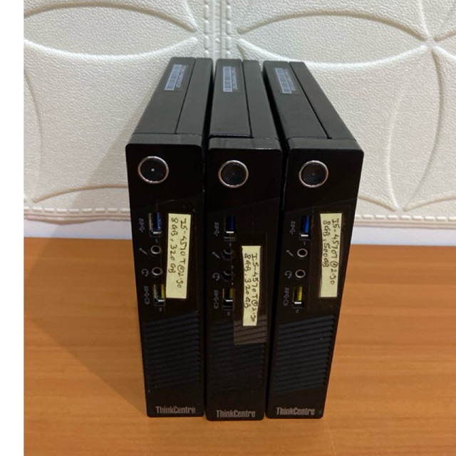 MINI PC LENOVO M93P CORE I5 4570 RAM 8 GB HDD 500 GB MURAH MERIAH