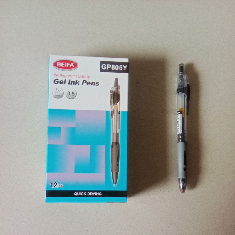 

Pulpen BEIFA Gel Ink Pens GP805Y